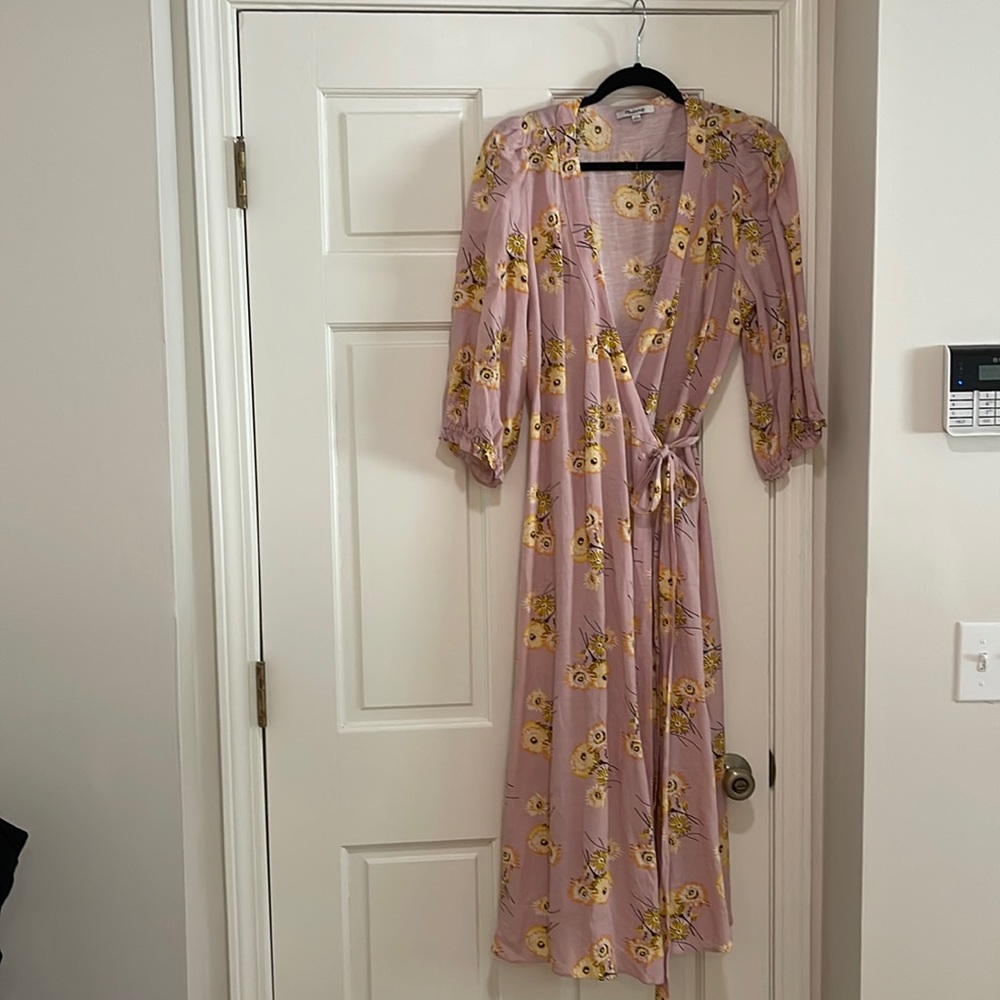 Madewell wrap dress. Size medium